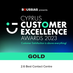 CCX23_Stickers_GOLD_2.6 Best Contact Centre